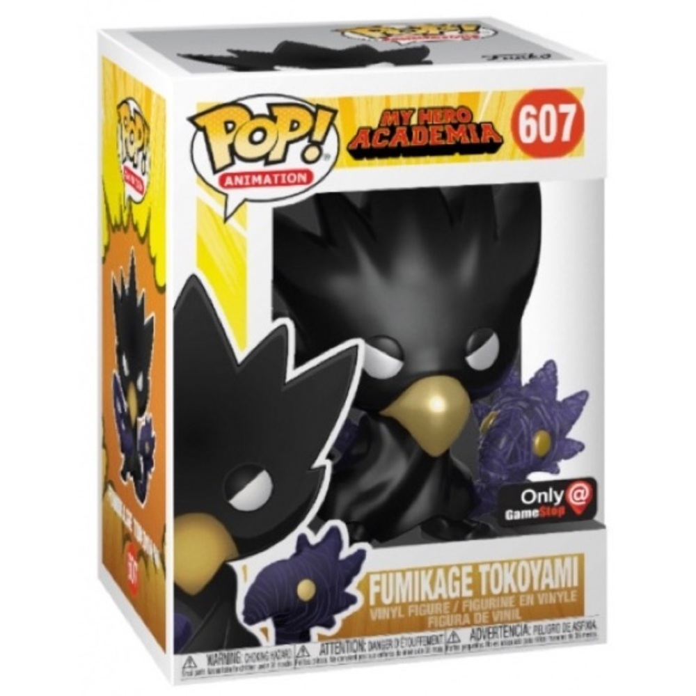 Fumikage tokoyami Metallic funko pop in box